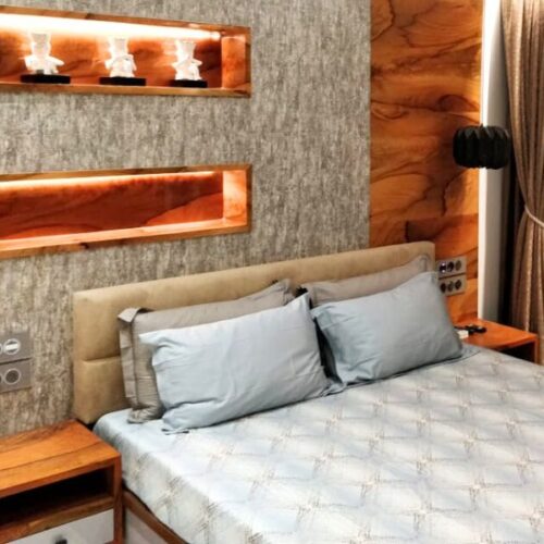 Master Bedroom Modern Design Bed