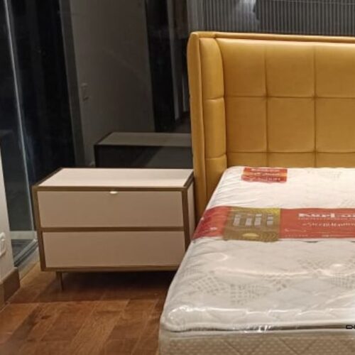 Two Drawer Design Bedside Table Unit