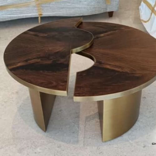 Wooden Round Design Table