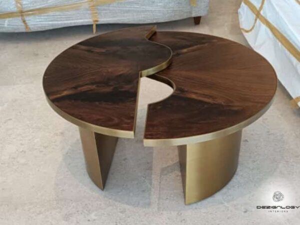 Wooden Round Design Table