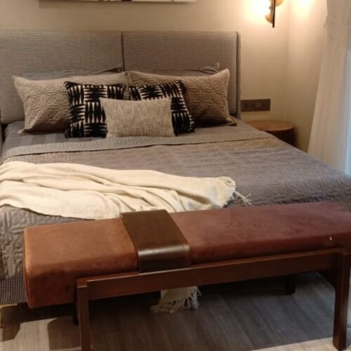 master bedroom bed