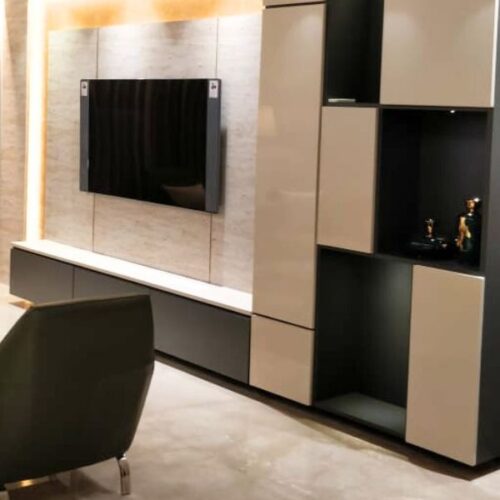 Tv Unit With Wardrobe