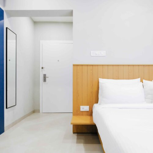 wooden bed, furniture manufacturing